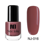 Coffee Gray Red Series Nail Varnich Pure Nail Color Nail Art Polish