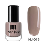 Coffee Gray Red Series Nail Varnich Pure Nail Color Nail Art Polish
