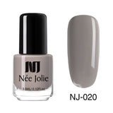 Coffee Gray Red Series Nail Varnich Pure Nail Color Nail Art Polish