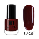 Coffee Gray Red Series Nail Varnich Pure Nail Color Nail Art Polish