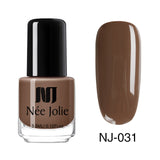 Coffee Gray Red Series Nail Varnich Pure Nail Color Nail Art Polish