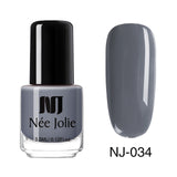 Coffee Gray Red Series Nail Varnich Pure Nail Color Nail Art Polish