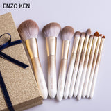 10 pcs Makeup Brushes Set