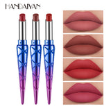 Matte Lipstick Waterproof Lips Makeup Long Lasting Lipstick Matte Red Rouge